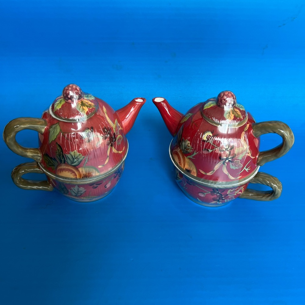 Tracy Porter Tea Pot The Octavia Hill Collection 3 Piece teapot/mug